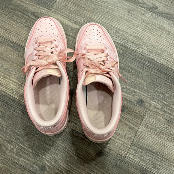 All Pink Nike Dunk Lows - Picture 5 of 9
